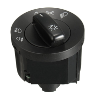 Headlight Fog Light Switch For Vw Golf Mk5 Jetta Mk3 Passat 1k0941431q 10 Pins