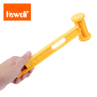 Hewolf Plastic Hammer Anti Skid Handle Portable Ultralight Outdoor Camping Climbing Hiking Travel