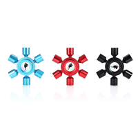 Hexagonal Fidget Hand Spinner Adhd Autism Fingertips Gyro Reduce Stress Focus Attention Toys