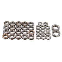 Hg 1/10 P601 Rc Crawller Car Spare Parts Bearing Set 36pcs