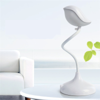 HiFi Wireless Bluetooth Speaker Music Lamp Desktop White LED Light USB Charger Hands free Speaker
