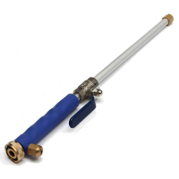High Pressure Washer Garden Car Wash Spray Nozzle Water Gun Hose With 2 Spray Tips