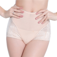 High Waist Breathable Mesh Full Hip Cotton Shapewear