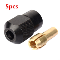 Hilda 5pcs Collet Nut Universal Chuck Nut With Inch Screw Thread 9/32 40 For Rotary Tool
