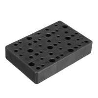 Hilda Electric 48 Holes Drill Bit Storage Block Box Case For Dremel Rotary Tool Accessories