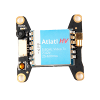 Holybro Atlatl Hv 5.8G 40ch Raceband 0.5/25/100/200/400/600Mw Fpv Transmitter Support Telemetry Mic