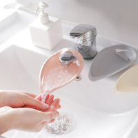 Honana Bathroom Safe Silica Gel Faucet Tap Extender Device Tooth Rinsing Washing Tool for Kids