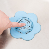 Honana BC 253 Silicone Drain Stopper Hair Catcher Kitchen Bathtub Floor Drain Protector