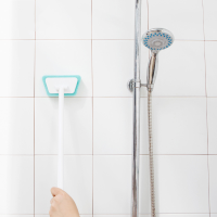 Honana BH 284 Sponge Long Handle Brush Kitchen Toilet Bathroom Cleaning Tile Floor Brush