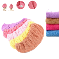 Honana Bx 577 Bathroom Coral Elastic Band Quick Drying Bath Towel Hair Drying Cap Salon Spa Towel