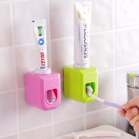 Honana Bx 9127 Adhensive Toothpaste Squeezer Distributor Automatic Toothpaste Toothbrush Holder Bathroom Toothbrush Dispenser