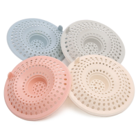 Honana Ds 256 Silicone Drain Stopper Bathroom Hair Catcher Deodorant Sink Bathtub Floor Drain Protector
