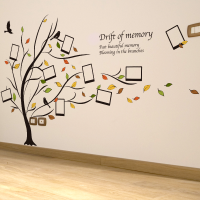 Honana Dx 131 90x60cm Creative Photo Frame Tree Wall Stickers Bedroom Home Decoration