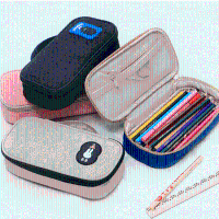 Honana Hn 1027 Travel Cosmetic Bag Makeup Cable Organizer Storage Bags Pencil Case School Supplies