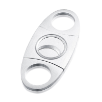 Honana Nb Cr002 Stainless Steel Cigar Cutter Double Sharp Blades Guillotine Cutter