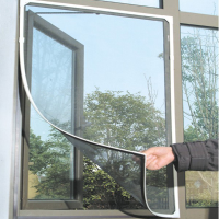 Honana White Insect Mosquito Door Window Mesh Screen Sticky Nylon Tape Net