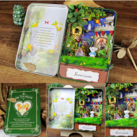 Hoomeda E006 Diy Secret Castle Fantastic Cottage Dollhouse Box Theatre Kids Gift Collection