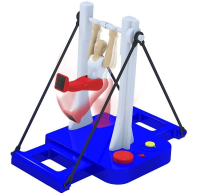 Horizontal Bar Gymnast Game High Bar Dismount Anxiety Attention For Adhd Autism Stress Relief Toys