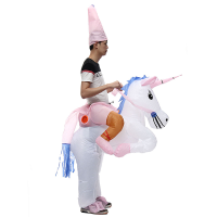 Horse Rider Inflatable Costume Carnival Party Fancy Animal Clothing For Adults Free Shipping