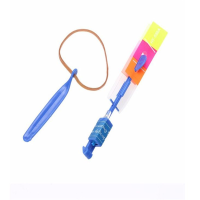 Hot 1pcs Amazing Led Light Flashing Rotating Flying Toy Kids Outdoor Toy