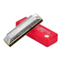 Huang 103 10 Hole Folk Blues Harmonica Key Of C