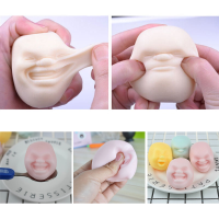 Human Face Emotion Vent Ball Resin Relax Toys Anti Stress Novelty Gift For Kids Children Party Props