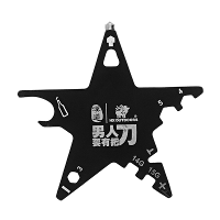 Hx Outdoors® Edc Multifunctional Tool Card Bottle Opener Spanner Breaker Screwdriver Survival Tools