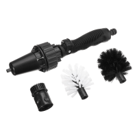 Hydraulic Car/motorcycle Cleaning Brush Water Driven Rotating Washing Brushes