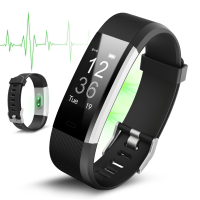 Id115 Plus Real Time Heart Rate Sleep Monitor Fitness Smart Wristband Bracelet For Ios Android