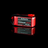 Infinity 1300mah 80c 110c 4s1p 14.8V Rs Force Edition Lipo Battery