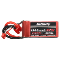 Infinity 1300mah 80c 110c 4s1p 14.8V Rs Force Edition Lipo Battery For Rc Multirotor Fpv Racing Dron