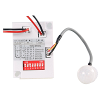Intelligent Human Body Sensor Ir Module Motion Sensing Time Delay Switch For Strip Light Lamp 8 30v