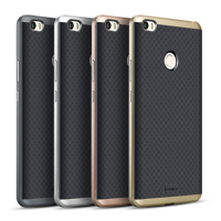 Ipaky Frame Bumper Silicone+hard Pc Back Protective Case For Xaiomi Mi Max