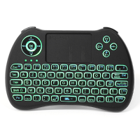 Ipazzport Kp 810 21q 2.4G Wireless French Three Color Backlit Mini Keyboatd Touchpad Air Mouse