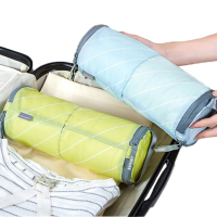 Ipree™ Cylinder Storage Bag Underwear Bra Sock Clothing Wash Package Portable Outdoor Travel