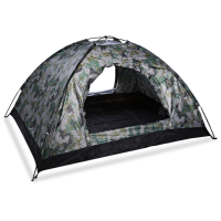 Ipree™ Outdoor Camping 4 Persons Tent Sunshade Camouflage Double Layer Uv Sun Shelter Shed Shade