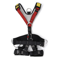 Ipree™ Outdoor Rescue Rock Climbing Safety Belt Sitting Bust Strap Seat Rappelling Harness