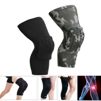 Ipree™ Sports Honeycomb Kneepad Leg Long Sleeve Crashproof Antislip Basketball Protector Gear