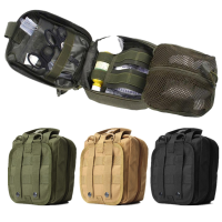 Ipree® Tactical Molle Bag Emt Medical First Aid Utility Emergency Pouch For Vest Belt