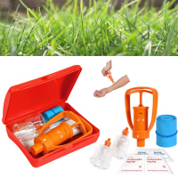 Ipree® Venom Extractor Pump First Aid Safety Kit Emergency Snake Bite Survival Tool Sos