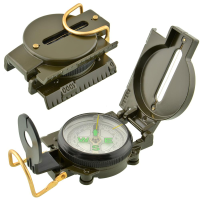 Ipree® Waterproof Luminous Compass American Multi Functional Folding Pointer Guide 1:25000 Map Scale