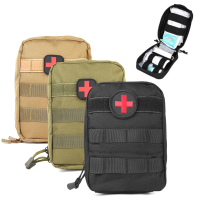 Ipree® Waterproof Nylon Tactical Molle Bag Medical First Aid Utility Emergency Pouch Camping Hiking