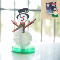 Ja Magic Growing Snowman Blossom Paper Tree Blossom Paper Art Kids Educational Toy Decor