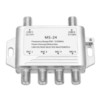 Jasen Js Ms24 2 In 4 Diseqc Satellite Antenna Flat Lnb Switch