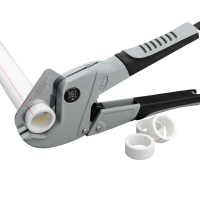 JERXUN JX 0136 PVC Pipe Cutter 42mm SK steel Ratchet Scissors Tube Cutter PVC/PPR Cutting Hand Tools