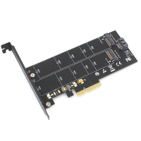 Jeyi Sk7 110mm M.2 Ngff To Pci E 3.0 B Key M Key Dual Interface Adapter Card