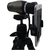 Jinjuli 30x60 Hd Monocular High Definition Optic Lens Eyepiece Bird Watching Telescope With Iphone 7 Phone Holder Outdoor Camping Travel