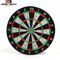 Joerex Indoor 2 In 1 18inch Double Sided Flocking Dart Board Kids Toy Dart Board Set