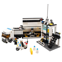 Kazi Building Block Police Command Vehicle #6727 Educational Gift Fidget Toys 511pcs