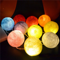 Kcasa Csl 8 Gardening 5m 20led String Light Cotton Shape Holiday Garden Party Wedding Decoration